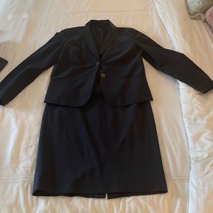 Navy Talbots women’s business suit. Size 4